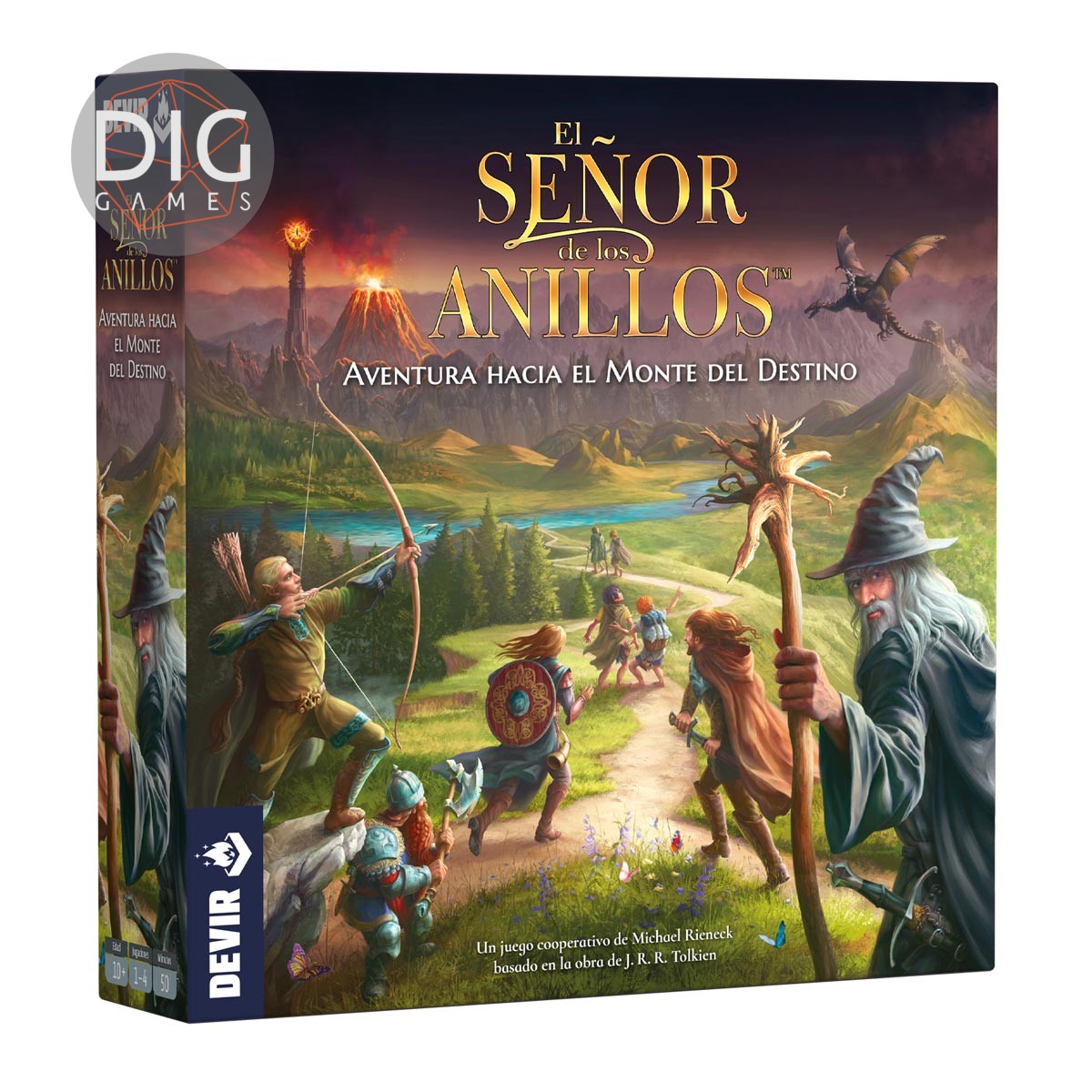 El Señor de los Anillos - Aventura Hacia el Monte del Destino