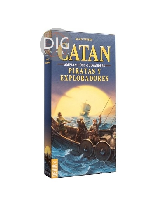 Catan Piratas y Exploradores 5-6 Jugadores